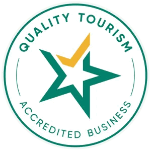 quality tourism accredited business logo